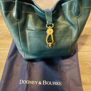 DOONEY BOURKE- Florentine Logo Lock Shoulder Bag